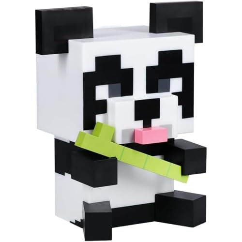 Minecraft Panda Light - Officially Licensed Merchandise, Portable Night Light and Gaming Room Decor for Kids, Gift for Gamer, Battery Powered - Paladone