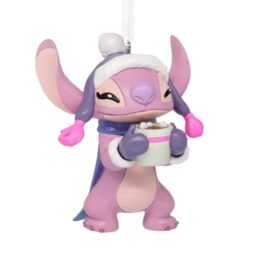Hallmark Angel Lilo & Stitch Disney Hanging Christmas Ornament