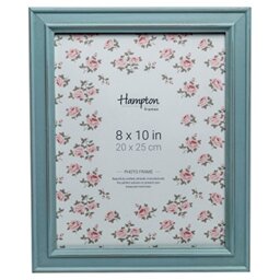 Hampton Frames PALOMA Blue Shabby Chic 8x10 20x25cm Distressed Wood Photo Frame PAL301980B