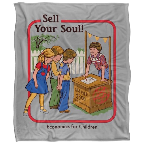 Steven Rhodes Sell Your Soul Silky Touch Super Soft Throw Blanket 152 X 127 Cm