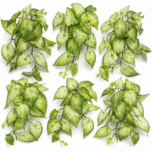 Leaf Multipack Design Artificial Hanging Plants