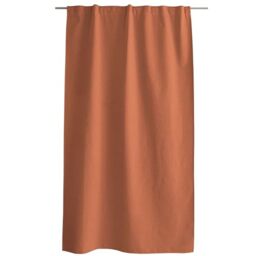 ED ENJOY HOME Eclipse Collection 100% Blackout Curtain with Hidden Tabs, Orange, 140 x 240 cm, 100% Polyester, Oeko-TEX Certified Fabric