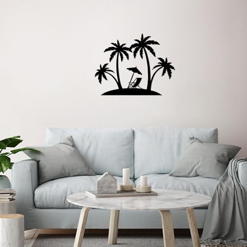 Stylish Black Decorative Metal Wall Accessory, 70 x 54 cm, 100% Metal (1.5 mm Thick), Easy Wall Mounting, Perfect for Modern Home Decor