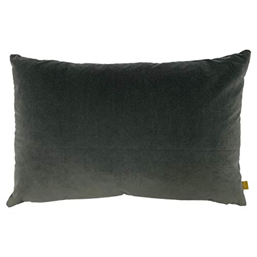 furn. Contra Feather Filled Cushion, Steel, 40 x 60cm