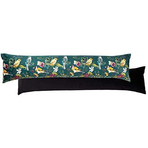 Wylder Nature Midnight Garden Bird Draught Excluder, Teal