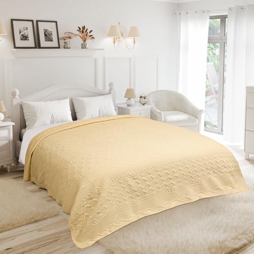 Emma Barclay Aran - Bedspread Set (Cream, Double)