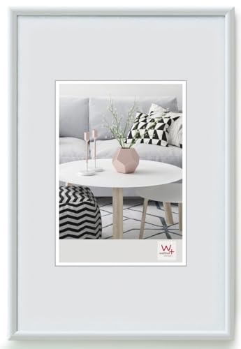 walther design Picture Frame White 20 x 30 cm 3-Pack, Galeria Plastic Frame KW030H3