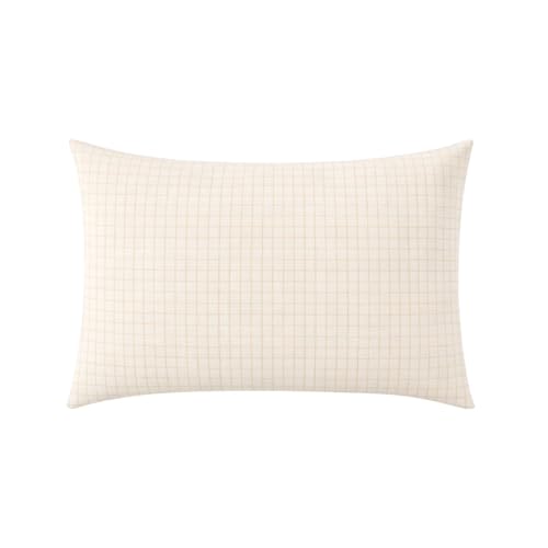 A Demain, Frida Printed Cotton and Lyocell Pillow Case, 50 x 70 cm, Brown