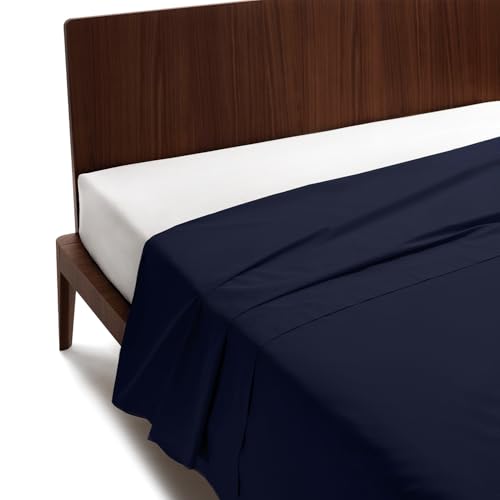 Guzzini Classic – Single Bed Sheets Cotton 160 x 280 cm, 100% Percale OekoTex Certified Fresh and Breathable, Single Bed Sheet for Soft and Durable Bedding