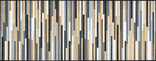 Wash&Dry Door Mat, Acrylic, Multicoloured, 75x190x0.7 cm