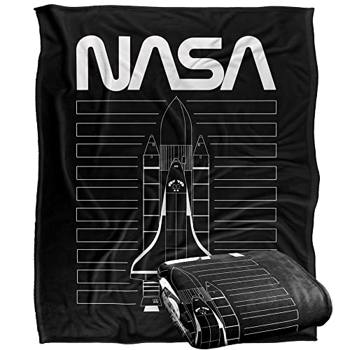 popfunk Nasa Shuttle Silky Touch Super Soft Throw Blanket 152 X 127 Cm