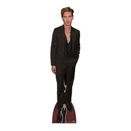 Star Cutouts CS1008 Austin Butler Black Suit Cardboard Cutout with Mini - Free Standing, Quick Set Up, Film parties, fan displays and gifts