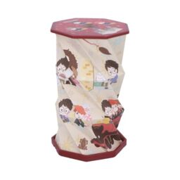 Nemesis Now Officially Licensed Harry Potter First Year at Hogwarts Foldable Lamp 21cm – USB-C Rechargeable Dimmable LED Light – Touch Activated Desk Lamp, Beige