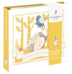 Jemima Puddle-Duck Photo Album - Forest Picnic Design - 100 Photograph Keepsake Album - Peter Rabbit Stationery - Official Licensed Gift