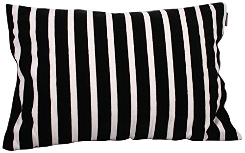 Riva Paoletti Zanzibar Cushion Covers, Black, 30 x 60 cm, Cotton