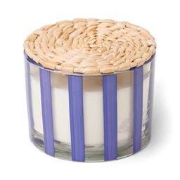 Paddywax Candles Al Fresco Collection Naturally Scented Candle in Reusable Glass Tumbler, 340 Grams, Rosemary + Sea Salt