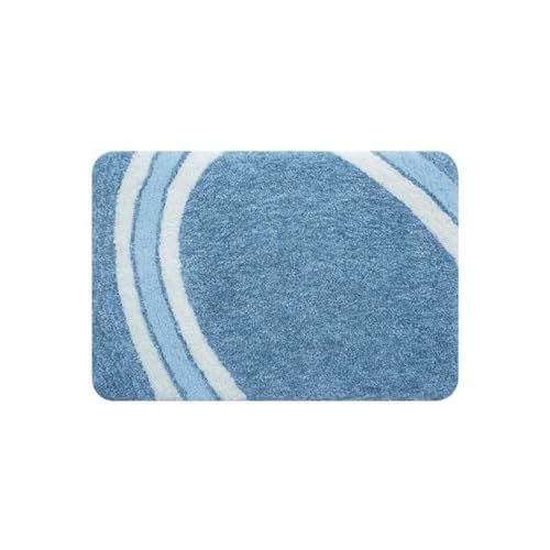 Spirella Curve, Blue 1018796 Bath Mat 90 x 60 x 30 cm
