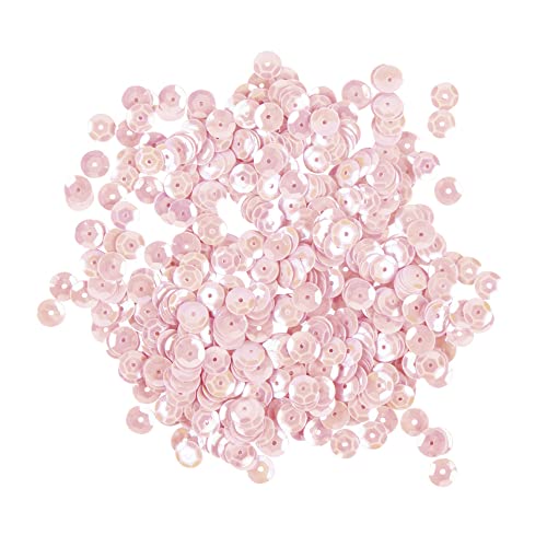 Rayher 3927092 Sequins, Curved, 6 mm Diameter, Iridescent Box of 4000