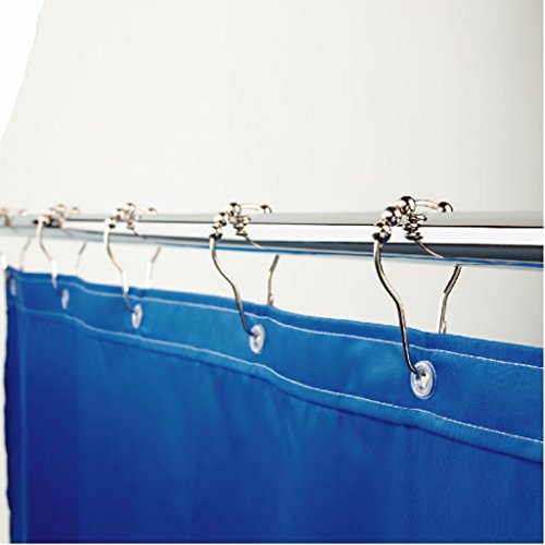 Spirella Set of 12 Anello Chrome Shower Curtain Rings