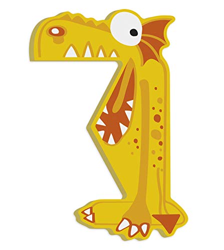Small Foot 12085 ABC Monster Murphy Wooden Letters Decoration Door Sign