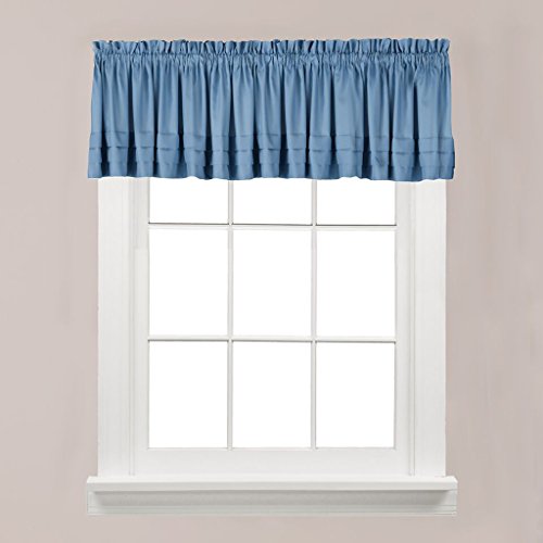 "SKL Home by Saturday Knight Ltd. Holden Curtain Tier Pair, 58"" x 13"", Smoke"