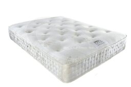 Antistatic Mattress Anti-Static Orthopaedic Mattress with Natural Bamboo Extracts for Comfort Sleep, White, Double