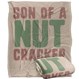 ELF Blanket, 152 x 127 cm Buddy Son of A Nut Cracker' Silky Touch Super Soft Throw Blanket