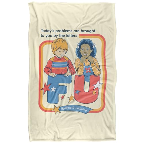 Steven Rhodes Today'S Problems Silky Touch Super Soft Throw Blanket 91 X 147 Cm