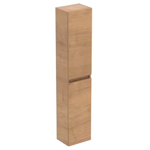 Ideal Standard Bathroom Storage Cabinet Eurovit+ 30cm tall bathroom cabinet unit with 2 doors, R0268Y8, Natural Oak
