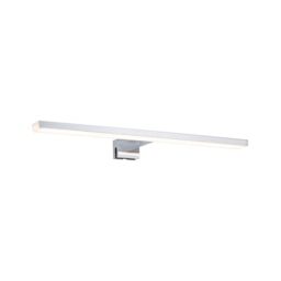 Paulmann 78938 LED Ceiling luminaire Mirror luminaire Evie IP44 400 mm incl. 1x8.0 watt Ceiling luminaire Chrome Bathroom lamp Plastic 3000 K
