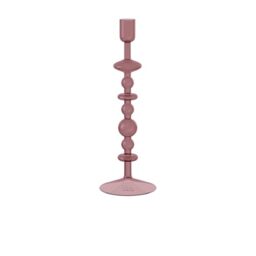 like. by Villeroy and Boch - Like Home candle holder in purple, 8 x 8 x 27 cm, borosilicate glass