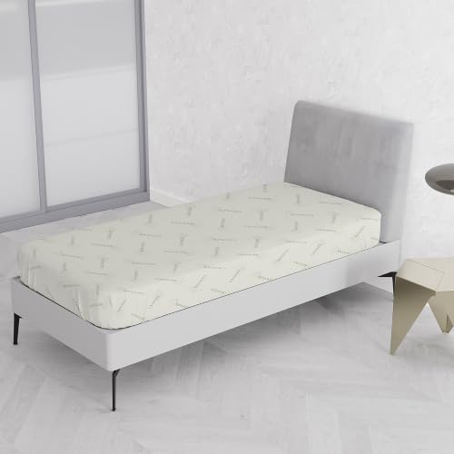 MB HOME ITALY, Mattress cover, Hemp, Single 90x200 cm