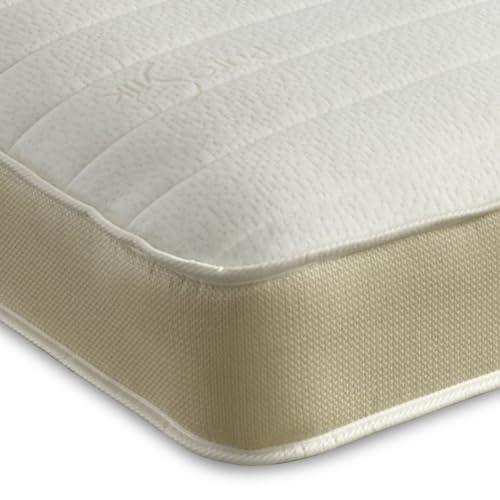 eXtreme comfort ltd Golden Serenity Silk Hybrid Sprung Memory Foam Mattress - 1 Inch Foam Layer. Medium Soft Comfort. 23cm Deep, 5ft Kingsize (150x200cm)