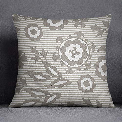 Bonamaison Decorative Cushion Cover, Throw Pillow Case, Size: 45X45 Cm - Designed and Manufactured in Turkey