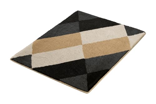 Kleine Wolke Ayana Bath Mat 55 x 65 cm Black