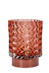 Paulmann Pauleen 48312 LED Portable Table Light Sweet Glamour, Timer, Battery-Powered, Rosé Table Light