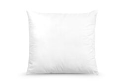Colas Normand Pillow Anti Mite and Antibacterial - Soft - 60 x 60 cm - Long-lasting Action - Perfect Hygiene - Microfibre - Soft and Comfortable - Washable - French Made - White