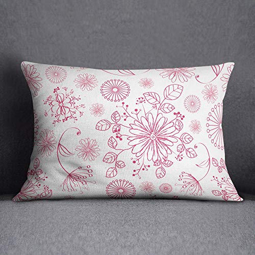 Bonamaison Decorative Cushion Cover, New Designed/Easy-care Cushion Cover, Hidden Zipper, Size: 35X50 Cm - Designed and Manufactured in Turkey