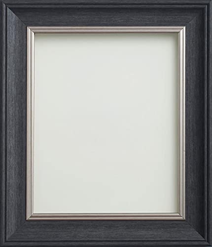 Frame Company Drummond Photo Frame, Charcoal Grey, 20x10 inch, fitted with perspex