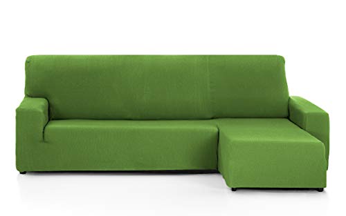 Martina Home Tunez Sofa Cover For Chaise Longue, 32 x 17 x 42 cm Right Short Arm (Front View) 32x17x42 cm green