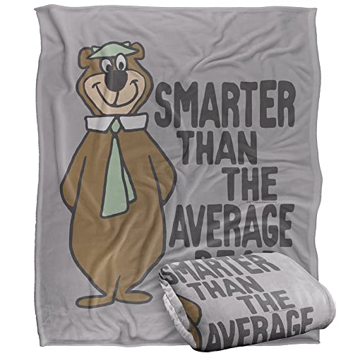 YOGI BEAR Blanket, 152 x 127 cm The Jellystone Park Silky Touch Super Soft Throw Blanket