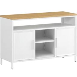 YITAHOME Sideboard Cabinet Metal Cupboard Sideboards for Living Room