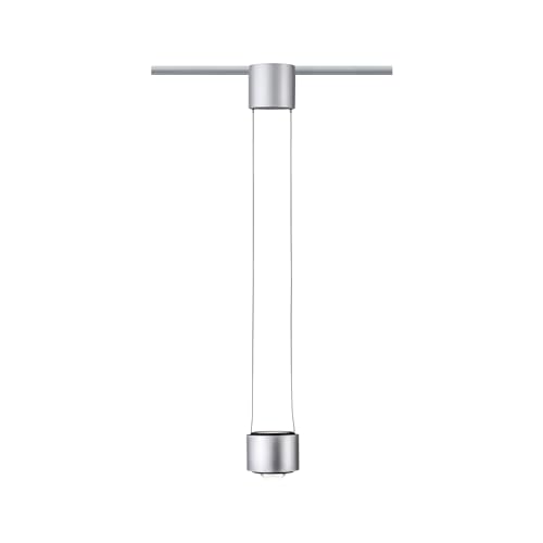 Paulmann 96811 Aldan URail LED Pendant 930lm / 530lm 8.5 / 1x4.5W 4000K dimmable 230V Chrome matt, Black Rail System