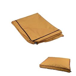 LOVE STORY Cushion Cover Rectangle Polyester Oxford 80 x 60 cm Mix and Match Mustard