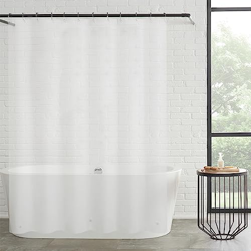 "Juliette LaBlanc Peva Shower Curtain Liner, 72""x72"", Clear"