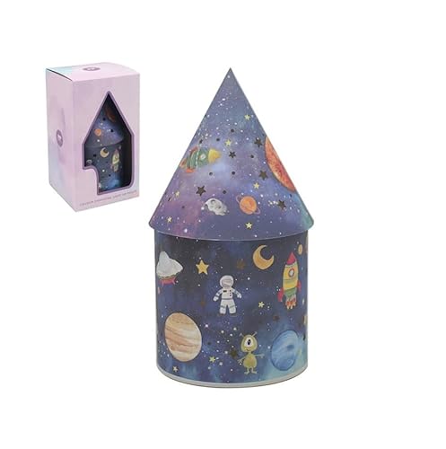 Lesser & Pavey Space LED House Night Lights- Gift for Your Loved Ones - Living Room Décor Night Lamp - Decorative Night Lights for Home & Office