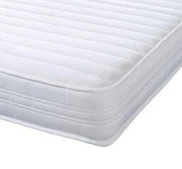 eXtreme comfort ltd White Sirocco Hybrid Double Mattress (135 x 190cm), 18cm Deep with Memory Foam & Open Coil Spring. Soft Comfort Feel. UK Made, Rolled & Boxed