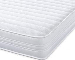 eXtreme comfort ltd White Sirocco Double Mattress - Foam Layer, Bonnel Spring, Soft Comfort Support, Vacuum Packed, White, 4ft6 x 6ft3 (135 x 190 x 18cm)