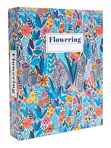 Grupo Erik Large Photo Album - Flowering, Slip In, 200 Pockets, 13x20 cm - Slip In Photo Albums, Memory Book - Family Gifts under 15 Pounds, Flowers Gifts for Women & for Men