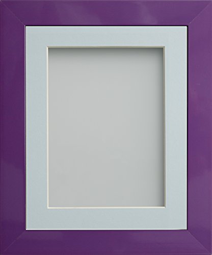 Frame Company Candy Range Purple Picture Photo Frames with Mount *Choice of Colours*